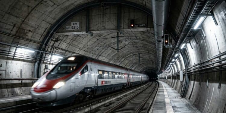 Túnel de R$ 60 bilhões levou 17 anos para ficar pronto, atravessa 57 km e pode ser cruzado em 20 minutos