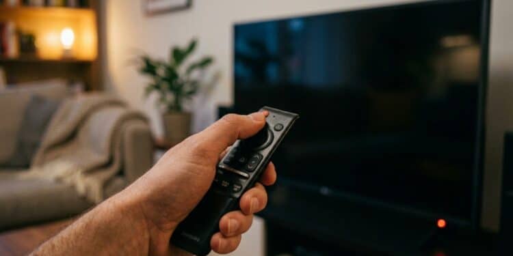 O que acontece com a smart TV depois que você aperta o botão de desligar