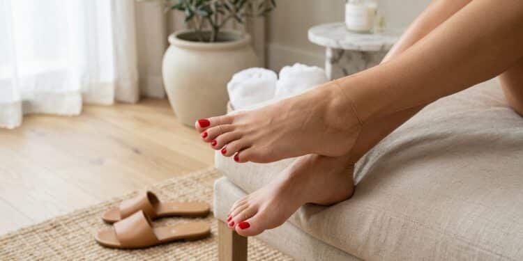 Vermelho tomate: a cor de pedicure moderna que está substituindo o vermelho clássico
