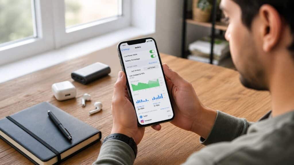 A bateria do seu iPhone está descarregando muito rápido? Uma configuração costuma resolver o problema melhor do que um carregador novo