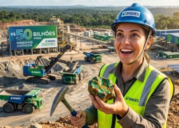 BNDES anuncia investimento de R$ 50 bilhões em minerais críticos para impulsionar setor de alta tecnologia e transição energética no Brasil