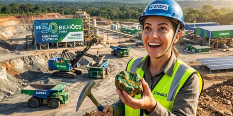 BNDES anuncia investimento de R$ 50 bilhões em minerais críticos para impulsionar setor de alta tecnologia e transição energética no Brasil