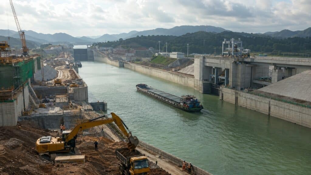 A China está construindo um “elevador de água” de 134 km para transportar água em larga escala
