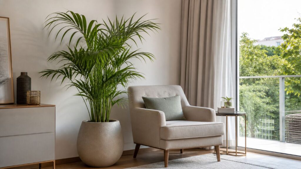 Sala sem graça nunca mais: 3 plantas gigantes que funcionam como esculturas vivas e transformam qualquer canto vazio