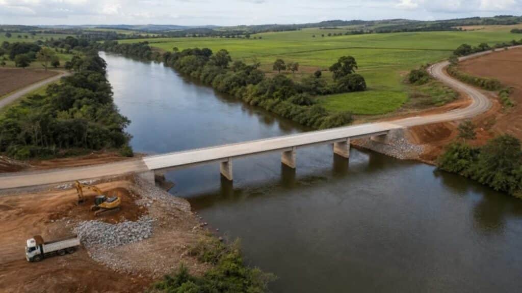 Nova ponte de R$ 40 milhões vai sair do papel no Paraná após 30 anos de espera e projeto promete substituir balsa antiga na região para comunidades parcialmente isoladas