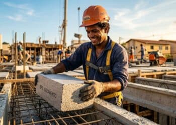 Método prático com laje pré-moldada barata está mudando a forma de construir casas e reduzindo custos com mão de obra