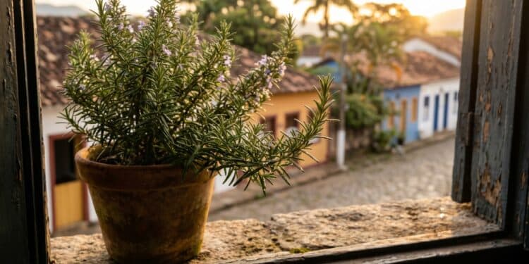 Como o alto teor de cânfora nesta planta blinda sua casa contra insetos