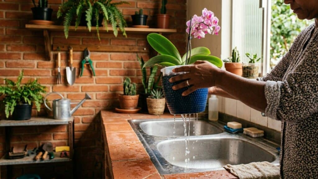 O hábito comum que sufoca sua planta por baixo da terra