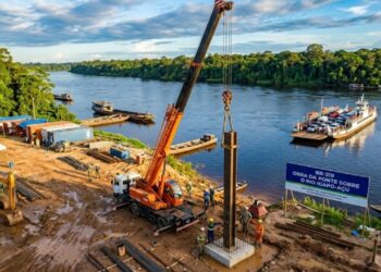 Amazonas autoriza instalação de canteiro de obras para ponte no 'trecho do meio' da BR-319 com aval do Ipaam e projeto promete acabar com atrasos e dificuldades da travessia feita por balsa