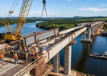Nova ponte de R$ 67,9 milhões em Goiás vai acabar com travessia por balsa e reduzir rota em mais de 100 km com uma estrutura de 420,8 metros de extensão