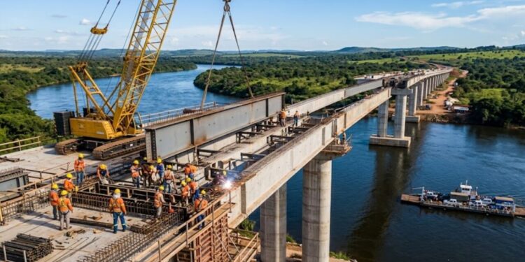 Nova ponte de R$ 67,9 milhões em Goiás vai acabar com travessia por balsa e reduzir rota em mais de 100 km com uma estrutura de 420,8 metros de extensão