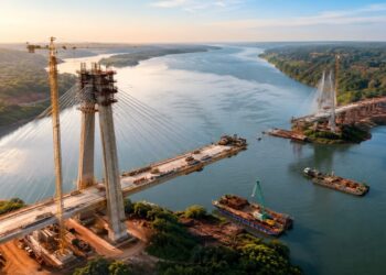 Nova ponte internacional entre Brasil e Argentina começa a ser construída após 92 anos de espera em megaprojeto de R$ 214 milhões