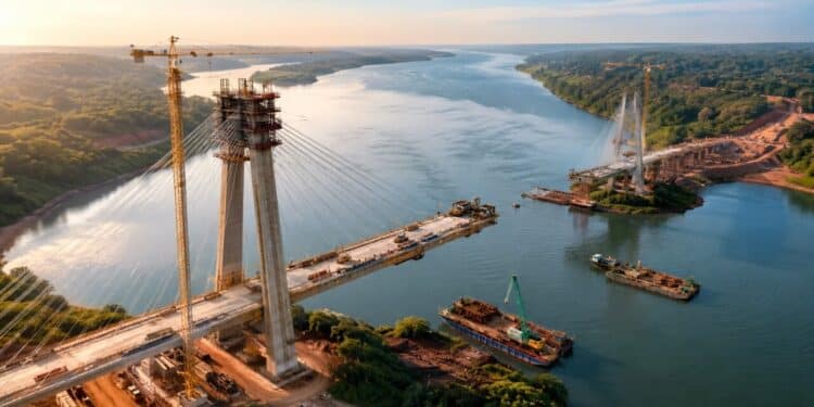 Nova ponte internacional entre Brasil e Argentina começa a ser construída após 92 anos de espera em megaprojeto de R$ 214 milhões