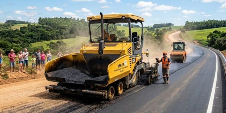 Paraná prepara obras de R$ 46,7 milhões para pavimentação de rodovia em trecho estratégico da PR-151 com nova pista que contará com duas faixas de 3,5 metros e acostamentos de 2 metros em cada lado