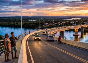 Nova ponte sobre o Rio Balsas com quase 200 metros muda completamente a ligação entre cidades do Maranhão e acaba com a espera de mais de 40 anos da população