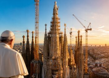 Igreja mais alta do mundo confirma inauguração de nova torre de 172,5 metros de altura com a presença do papa em um megaprojeto que virou Patrimônio Mundial da UNESCO