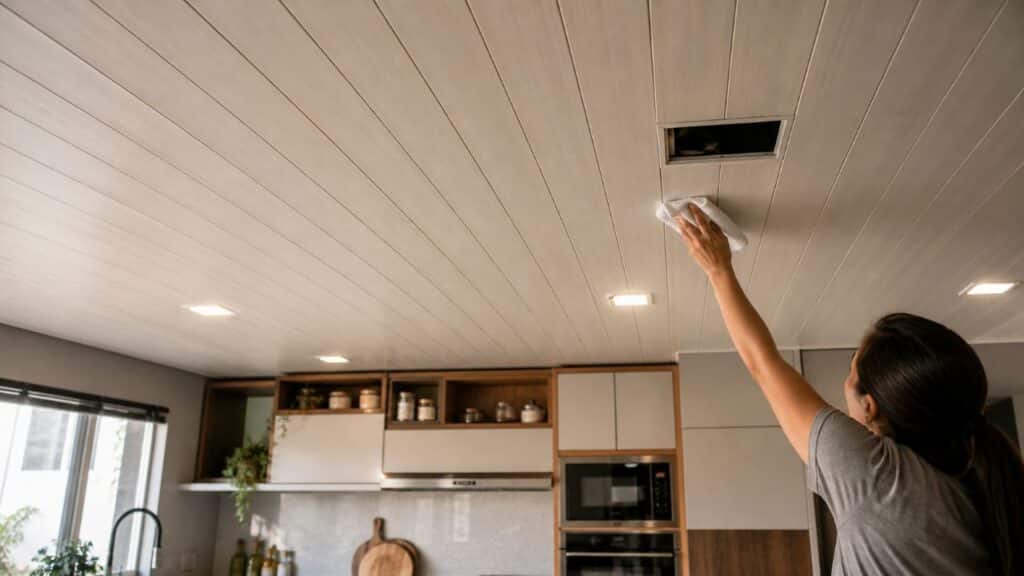 Adeus ao teto de gesso: revestimento mais barato ajuda em reformas rápidas e reduz sujeira na obra