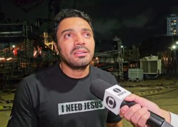Humorista Tirullipa expõe valor assustador do prejuízo após incêndio em estrutura do seu circo