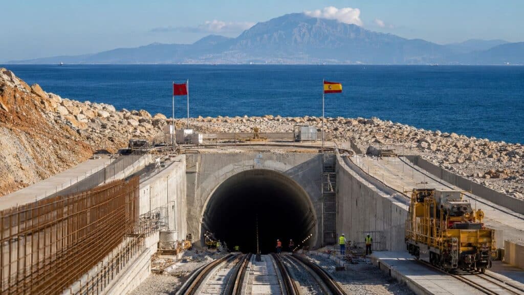 O túnel submarino de 39 km que pode transformar Europa e África em vizinhas de 30 minutos