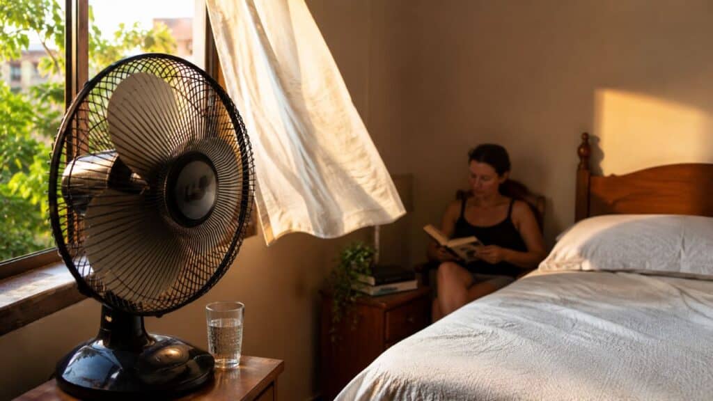 Alerta para quem usa ar-condicionado e ventilador durante onda de forte calor no Brasil