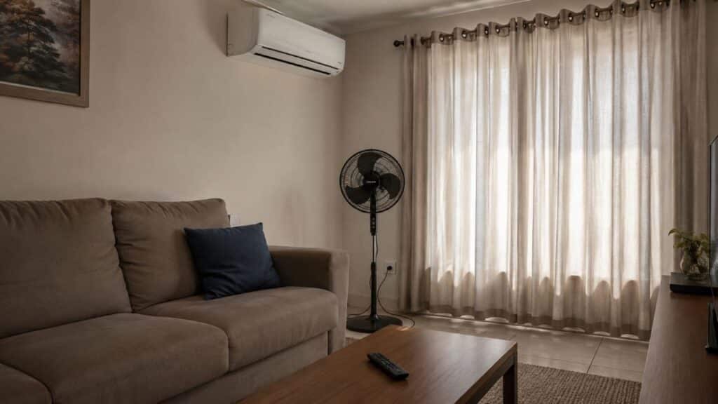 Comunicado acende alerta para quem usa ar-condicionado e ventilador durante o calor intenso
