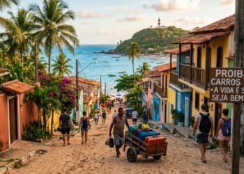 O vilarejo nordestino que baniu os carros e se tornou o maior refúgio de paz do país