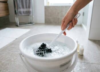 Como limpar a escova de vaso sanitário de forma correta e higiênica
