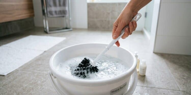 Como limpar a escova de vaso sanitário de forma correta e higiênica