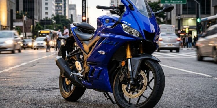 Yamaha R3 2026: saiba por que a esportiva de 300cc segue como referência em performance e tecnologia no Brasil