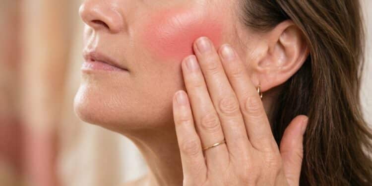 Blush intenso substitui o contorno: o truque fácil para uma pele saudável depois dos 40
