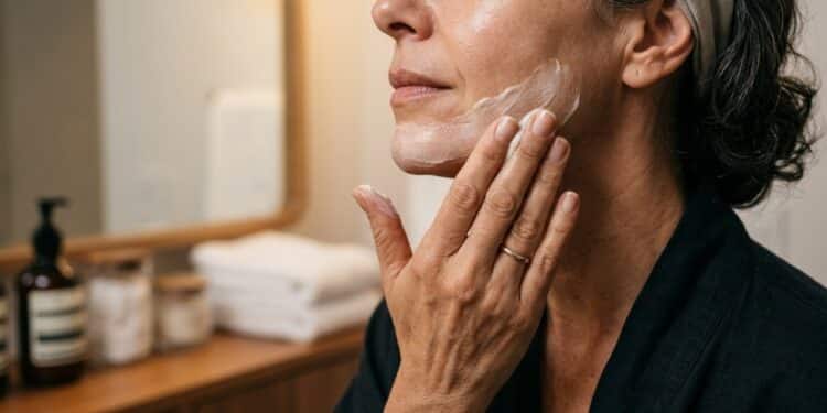 A máscara facial que não precisa ser enxaguada e age enquanto você dorme: um item indispensável que está sendo cada vez mais usado por mulheres 40+