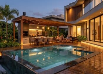 5 tipos de piscina ideais para melhorar sua área gourmet