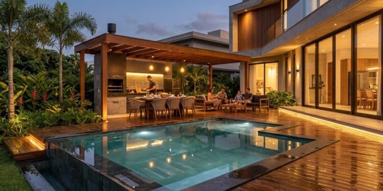 5 tipos de piscina ideais para melhorar sua área gourmet
