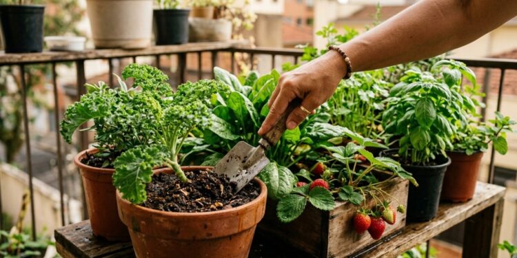 Conheça os 7 superalimentos transformam pequenos espaços em hortas produtivas e nutritivas e garante alimentos sempre