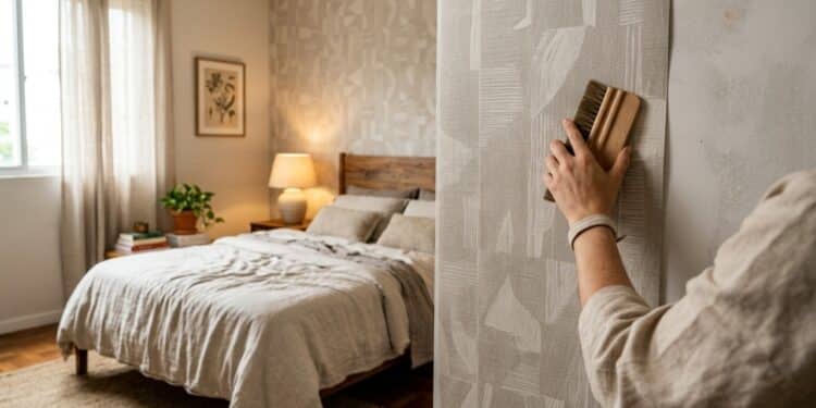 8 tendências criativas de papel de parede que transformarão seu quarto