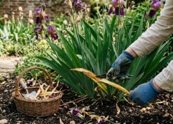 Quando podar as íris para obter flores mais bonitas no próximo Outono