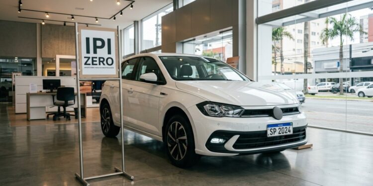 Carros compactos com IPI zero reduzem preços em até R$ 13 mil nas concessionárias brasileiras em 2026