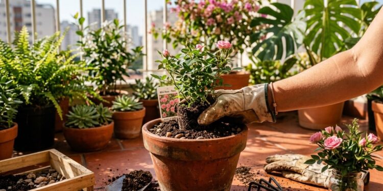 As 16 rosas para vasos transformam pequenos espaços com flores e perfume durante boa parte do ano