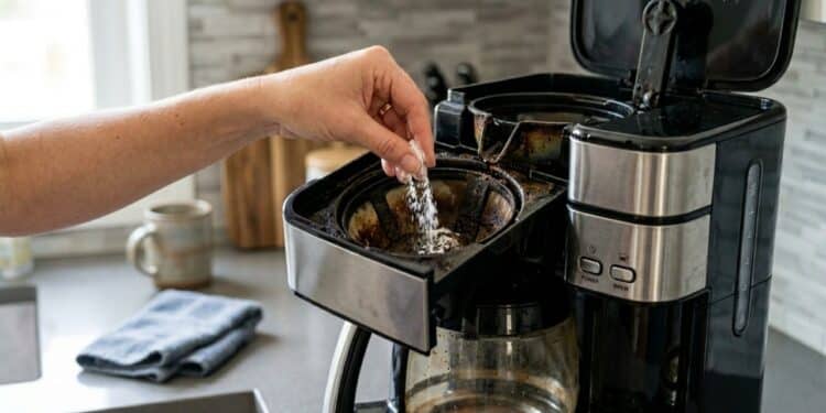Especialistam explicam que o bicarbonato de sódio ajuda a limpar a cafeteira sem danificar o aparelho