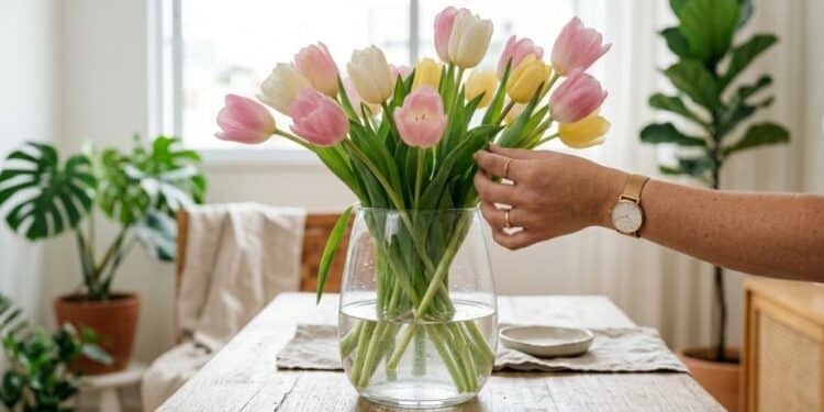 Como fazer os buquês de tulipas durarem mais, segundo floristas