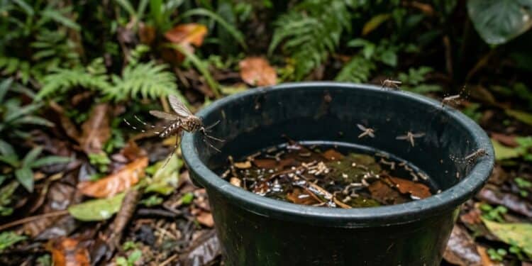 O “Balde da Perdição” pode ser sua arma secreta contra mosquitos neste outono