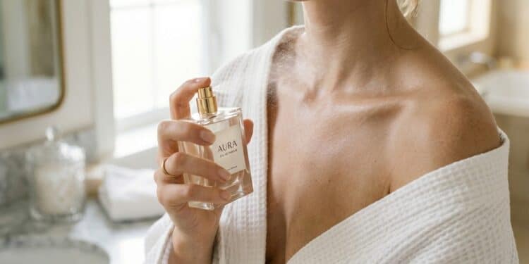 Perfumes com aroma de limpeza e longa duração