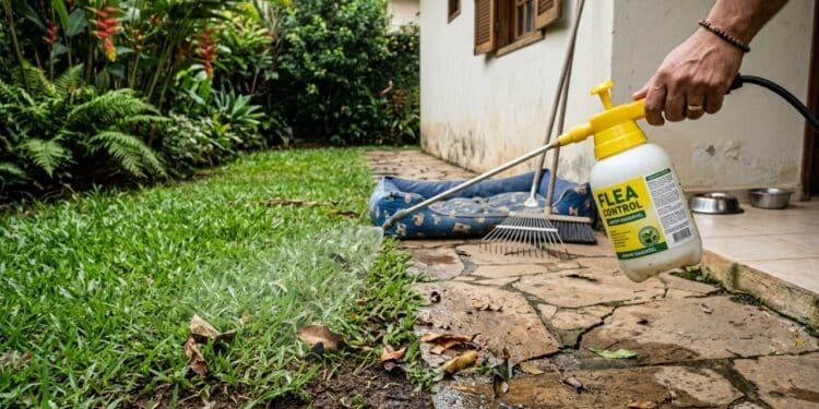 Limpeza e prevenção ajudam a manter o quintal livre de pulgas por mais tempo