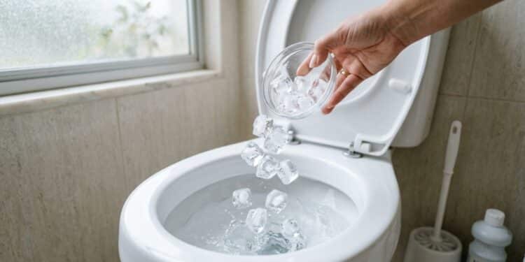 Truque do gelo no vaso sanitário funciona mesmo? Veja por que essa técnica ficou popular e como fazer em casa