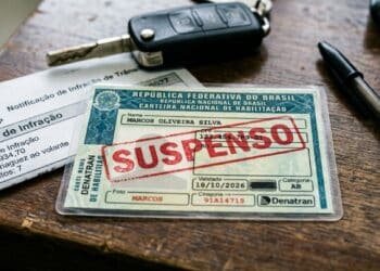 Excesso de velocidade pode resultar em suspensão imediata da CNH e multa de R$ 880,41 em 2026