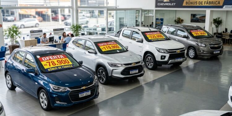 Chevrolet anuncia reduções de preço com descontos de até R$ 34.900