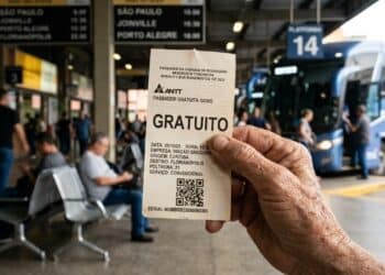 Idosos têm direito a passagem gratuita ou 50% de desconto em viagens interestaduais