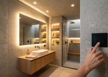 18 ideias de iluminação para banheiro que iluminam e embelezam seu espaço, segundo designers
