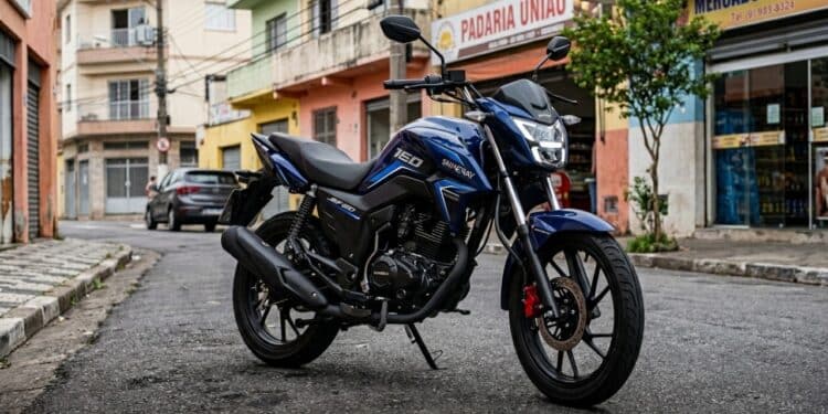 Novo modelo Shineray JEF 150 movimenta o mercado por R$ 14.790 e vira destaque entre motos