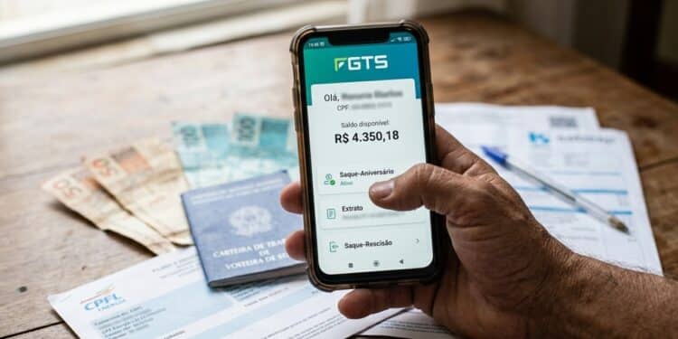 Irmão achou que tinha perdido o dinheiro do FGTS para sempre e recebeu uma surpresa ao consultar o saldo